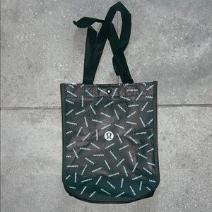 Lululemon green small Logo Tote